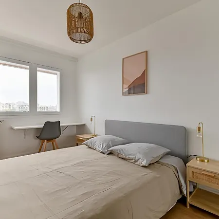 Citystay Full Brand New 3 Bedrooms 5min To Paris Apartment *